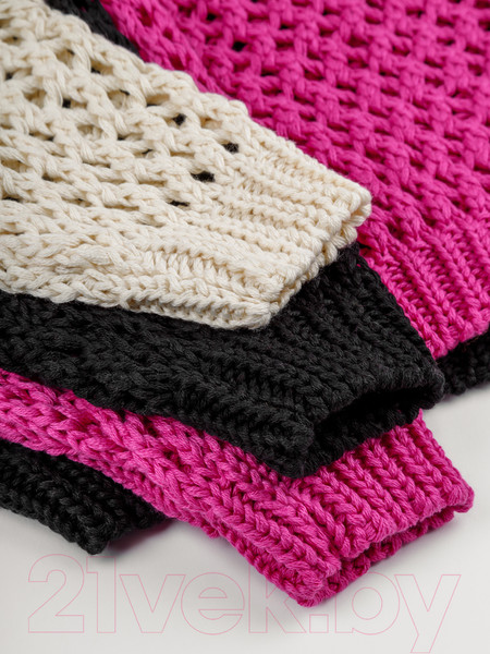 Изображение товара Джемпер детский Amarobaby Knit Trend / AB-OD21-KNITT2602/06-134 (розовый, р.134)