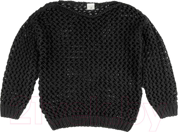 Изображение товара Джемпер детский Amarobaby Knit Trend / AB-OD21-KNITT2602/09-140 (черный, р.140)