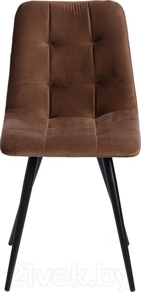 Изображение товара Стул Tetchair Chilly ткань/металл (коричневый Barkhat 12/черный)