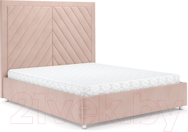 Изображение товара Двуспальная кровать Mebel-Ars Мишель 160 (кордрой бежевый)