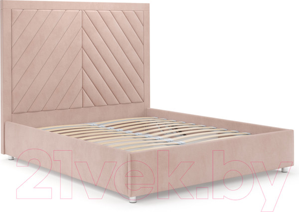 Изображение товара Двуспальная кровать Mebel-Ars Мишель 160 (кордрой бежевый)