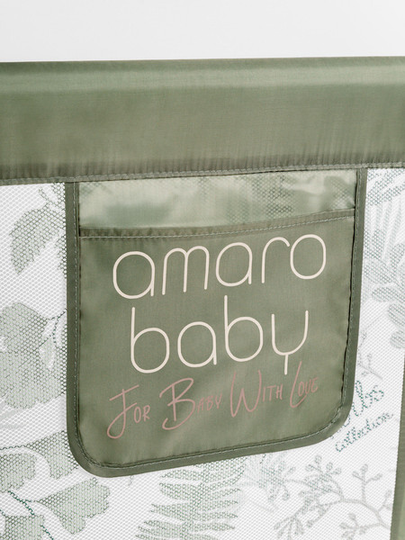 Изображение товара Ограждение для кровати Amarobaby Safety Of Dreams / AB-SOFD-BSR-OL-160 (оливковый)