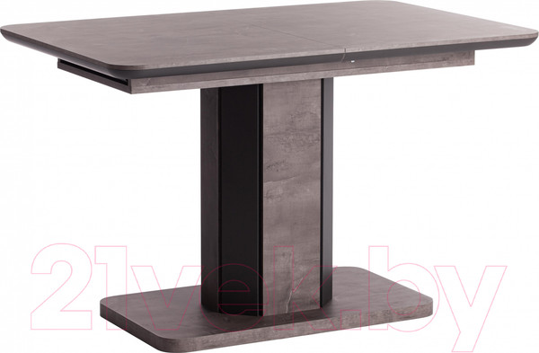 Изображение товара Обеденный стол Tetchair Skat 120-160x80x75 (оникс/графит)