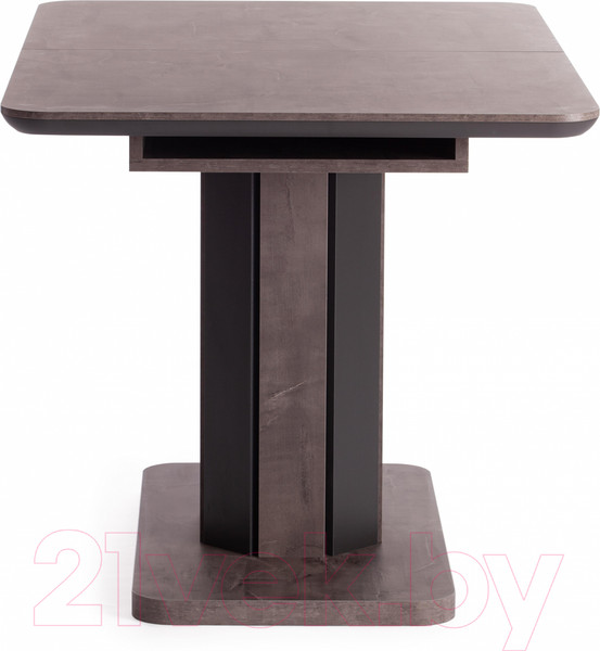 Изображение товара Обеденный стол Tetchair Skat 120-160x80x75 (оникс/графит)