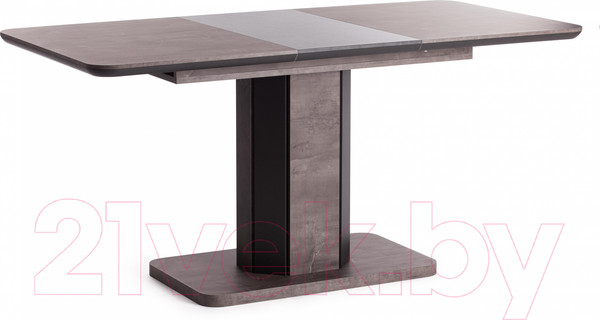 Изображение товара Обеденный стол Tetchair Skat 120-160x80x75 (оникс/графит)