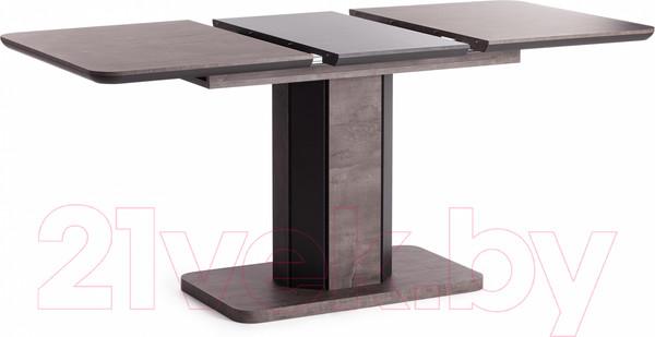 Изображение товара Обеденный стол Tetchair Skat 120-160x80x75 (оникс/графит)