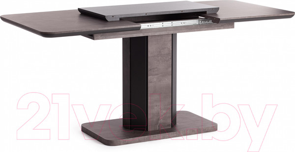 Изображение товара Обеденный стол Tetchair Skat 120-160x80x75 (оникс/графит)