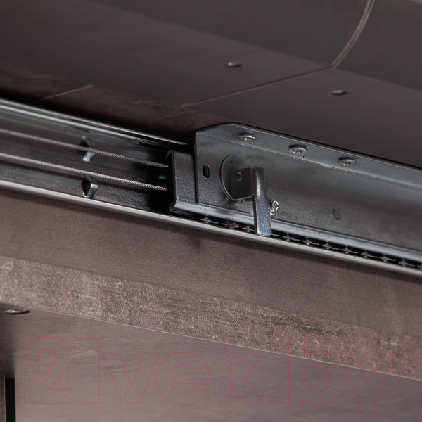 Изображение товара Обеденный стол Tetchair Skat 120-160x80x75 (оникс/графит)