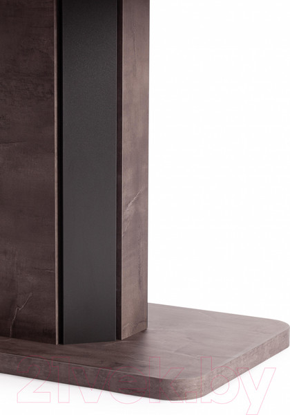 Изображение товара Обеденный стол Tetchair Skat 120-160x80x75 (оникс/графит)