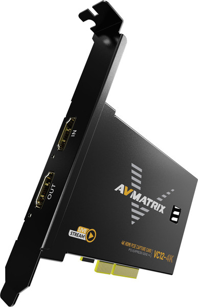 Изображение товара Устройство видеозахвата Avmatrix VC12-4K HDMI PCIE / 29982