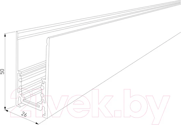 Изображение товара Шинопровод Elektrostandard Slim Magnetic 85084/00 (белый)
