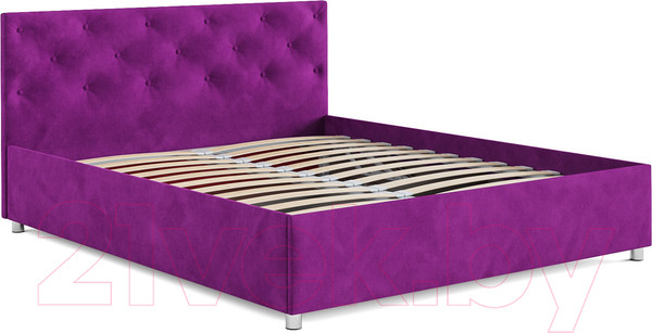 Изображение товара Полуторная кровать Mebel-Ars Классик 140 (фиолетовый)