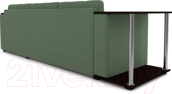 Изображение товара Диван угловой Mebel-Ars Атланта (зеленый)