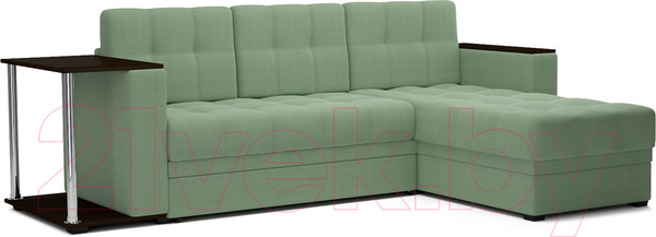 Изображение товара Диван угловой Mebel-Ars Атланта (зеленый)
