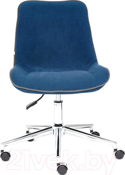 Изображение товара Кресло офисное Tetchair Style флок (синий)