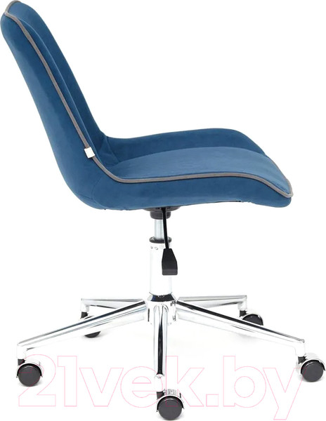 Изображение товара Кресло офисное Tetchair Style флок (синий)
