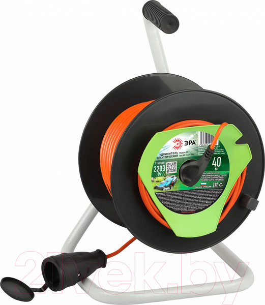 Изображение товара Удлинитель на катушке ЭРА RP-1-2x1-40м / Б0059771