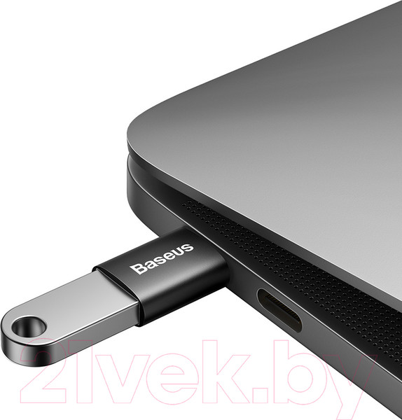 Изображение товара Адаптер Baseus Ingenuity Series Mini OTG Adaptor Type-C to USB-A 3.1/ZJJQ000001 (черный)