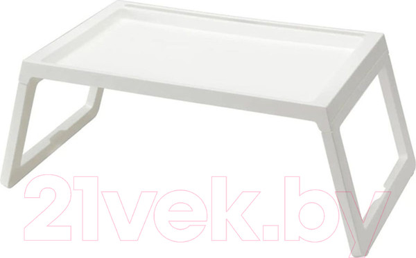 Изображение товара Поднос-столик Рыжий кот Skandi / 104915 (белый)