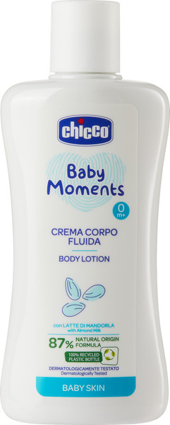 Изображение товара Лосьон детский Chicco Baby Moments С миндальным молочком / 00010595020000 (200мл)