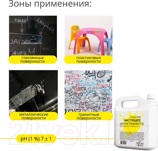 Изображение товара Универсальное чистящее средство Дили Дом Экспресс-очистка Э-3 (5л)