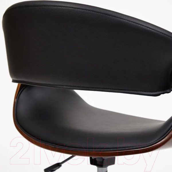 Изображение товара Кресло офисное Tetchair Bend (орех/кожзам черный)