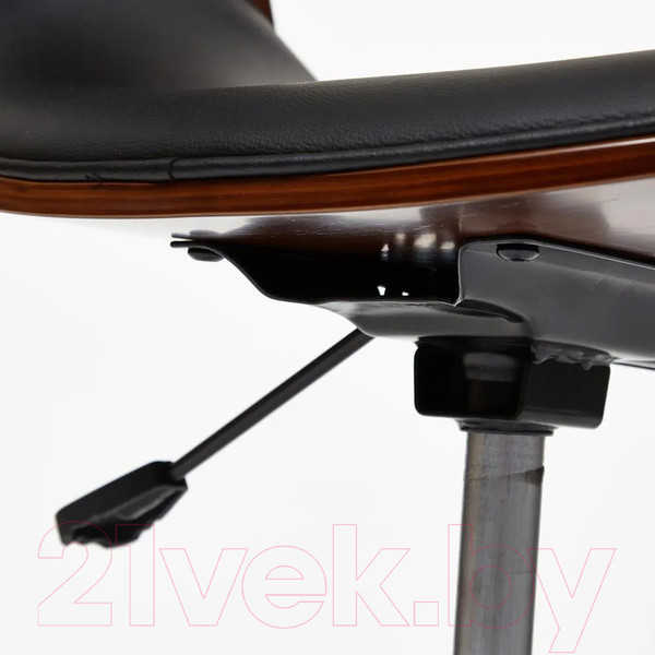 Изображение товара Кресло офисное Tetchair Bend (орех/кожзам черный)
