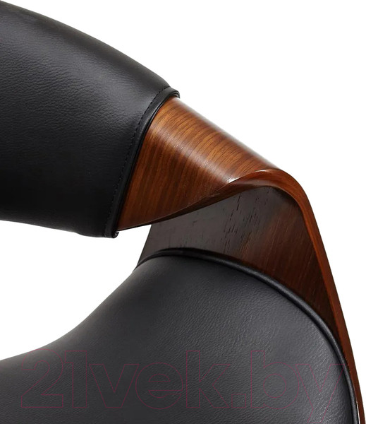 Изображение товара Кресло офисное Tetchair Bend (орех/кожзам черный)