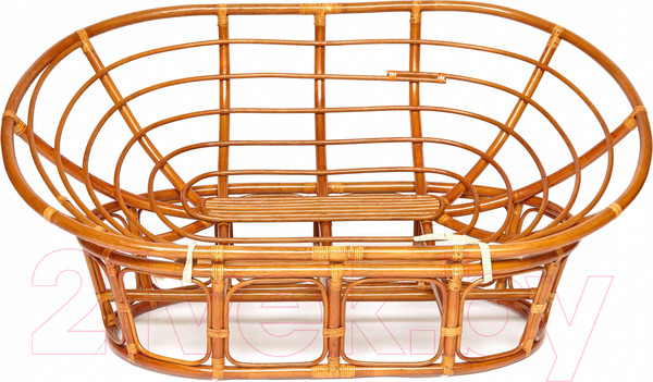 Изображение товара Кресло садовое Tetchair Mamasan 23/02 W без подушки (коньяк)