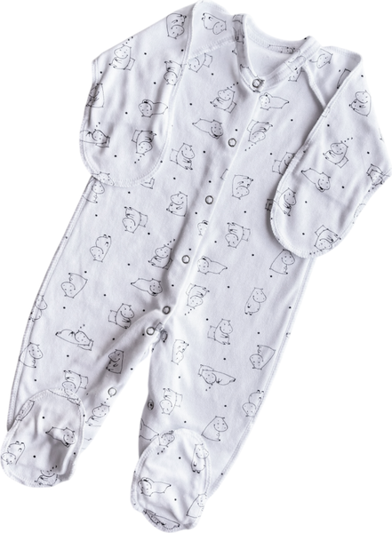 Изображение товара Комбинезон для малышей Sofi Бегемотики / 3009 (р.56)