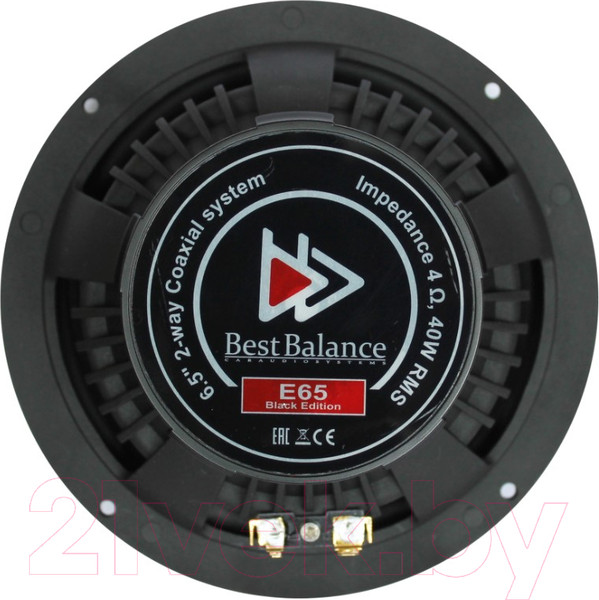 Изображение товара Коаксиальная АС Best Balance E65 Black Edition