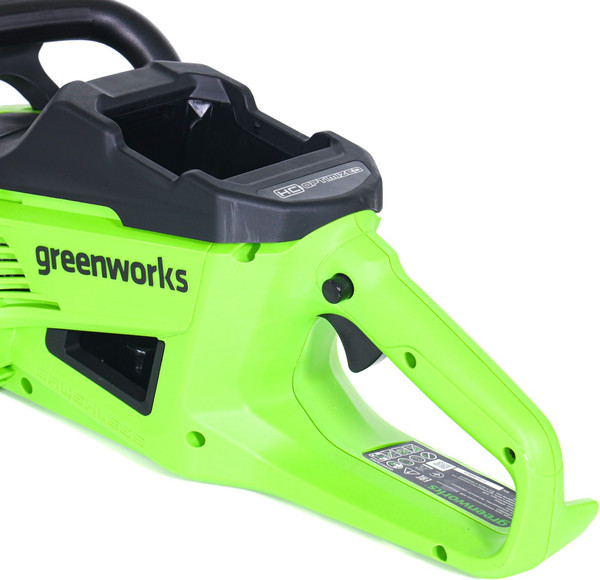 Изображение товара Пила цепная аккумуляторная Greenworks GD40CS20XK4 бесщеточная 40V 40см / 2008807UB (c АКБ 4Ач и ЗУ)