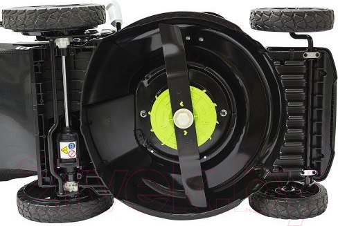 Изображение товара Газонокосилка аккумуляторная Greenworks GD40LM46SP 40V 46см / 2506807UG (с АКБ 5Ач и ЗУ)