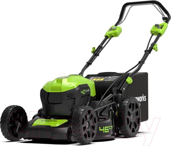 Изображение товара Газонокосилка аккумуляторная Greenworks GD40LM46SP 40V 46см / 2506807UG (с АКБ 5Ач и ЗУ)