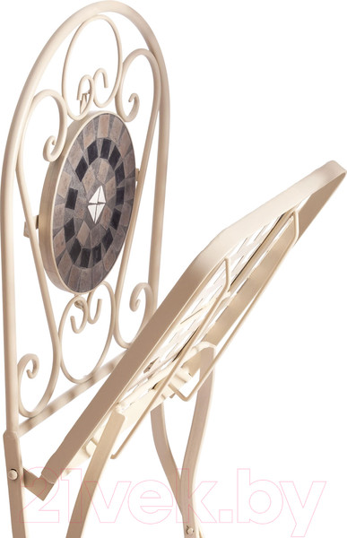 Изображение товара Стул Tetchair Secret De Maison Vicenza (металл/белый/плитка калейдоскоп)