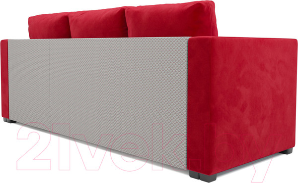 Изображение товара Диван угловой Mebel-Ars Мансберг (кордрой красный)