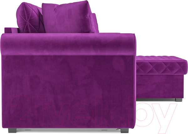 Изображение товара Диван угловой Mebel-Ars Берлин (фиолетовый)