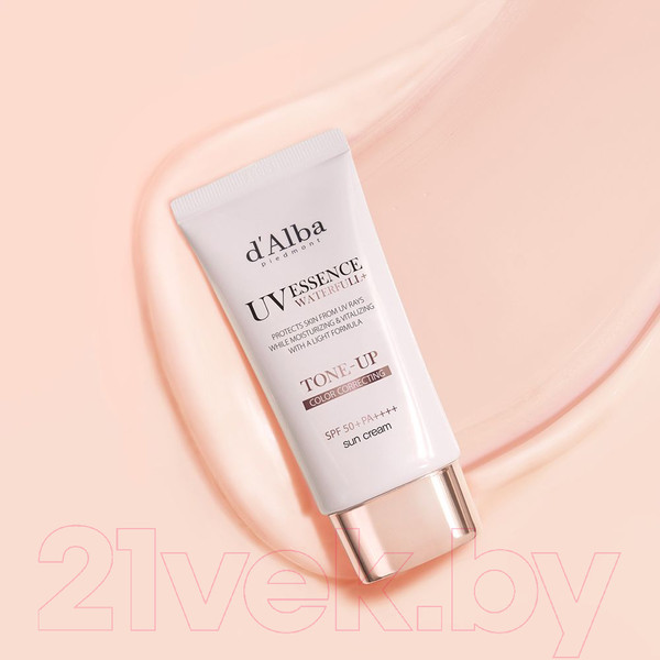 Изображение товара Крем солнцезащитный d'Alba Waterfull Tone-Up Для осветления кожи SPF 50+ PA++++ (50мл)