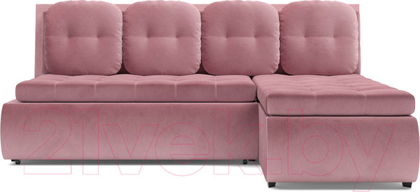 Изображение товара Диван угловой Mebel-Ars Кормак (велюр пудра НВ-178 18)