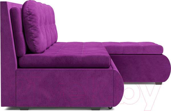 Изображение товара Диван угловой Mebel-Ars Кормак (фиолетовый)
