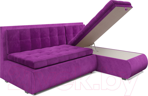 Изображение товара Диван угловой Mebel-Ars Кормак (фиолетовый)