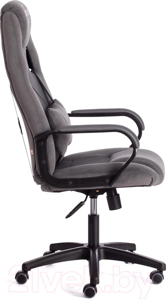 Изображение товара Кресло геймерское Tetchair Driver флок/ткань (серый/серый 29/TW-12)