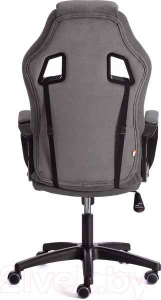 Изображение товара Кресло геймерское Tetchair Driver флок/ткань (серый/серый 29/TW-12)