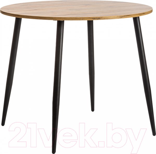 Изображение товара Обеденный стол Tetchair Uranus (дуб вотан/черный)