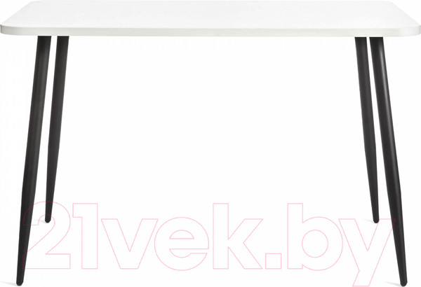 Изображение товара Обеденный стол Tetchair Pluto (белый/черный)