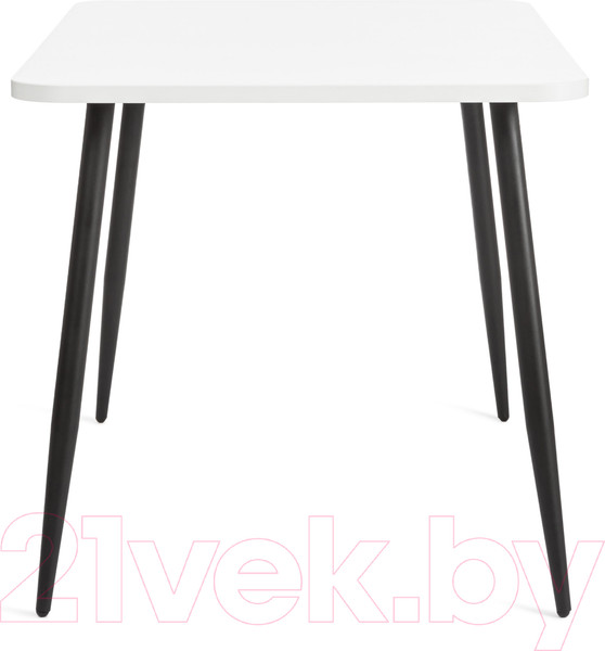 Изображение товара Обеденный стол Tetchair Pluto (белый/черный)