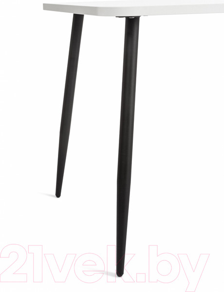 Изображение товара Обеденный стол Tetchair Pluto (белый/черный)