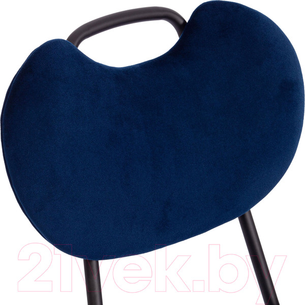 Изображение товара Стул Tetchair Danton металл/ткань (темно-синий)