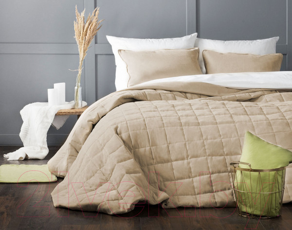 Изображение товара Набор текстиля для спальни Pasionaria Софт 250x270 с наволочками (бежевый)