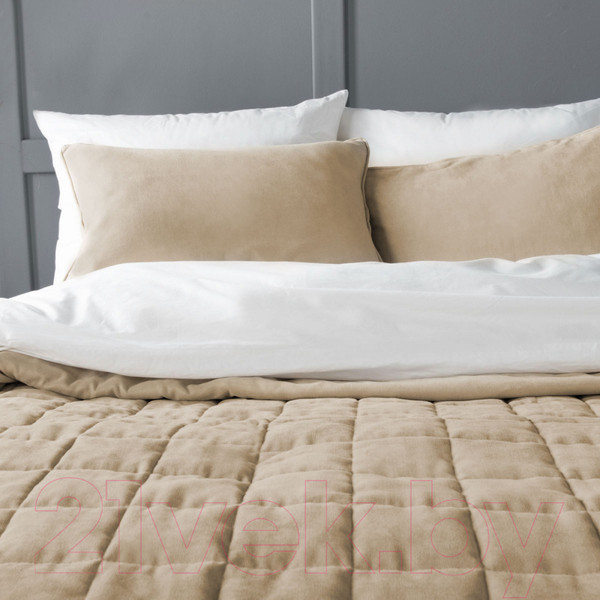 Изображение товара Набор текстиля для спальни Pasionaria Софт 250x270 с наволочками (бежевый)